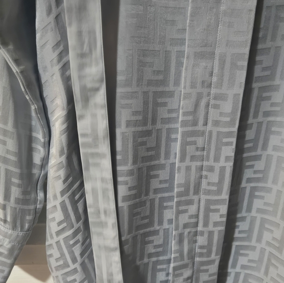 Fendi Light Blue Belted Dress - Picture 6 of 16